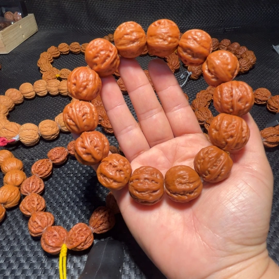 还***我文玩核桃吊坠正圆龙珠粗筋20➕