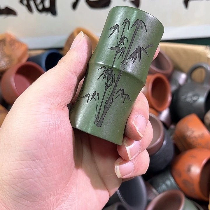茶杯紫砂全手工紫砂主人杯