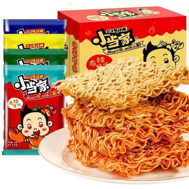 干脆面整箱脆脆面童年怀旧速食干吃面方便面食点心面油炸