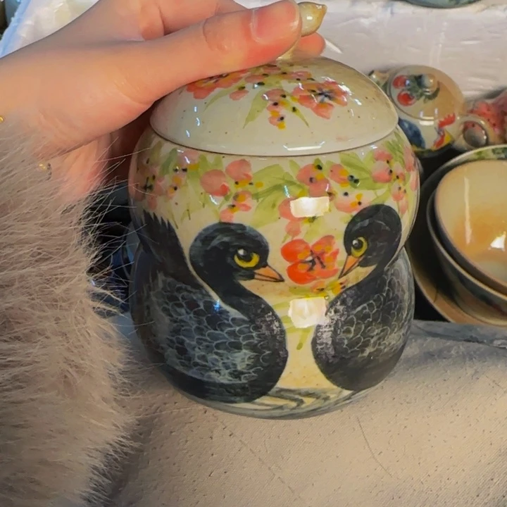 瓷片景德镇陶瓷手工手绘