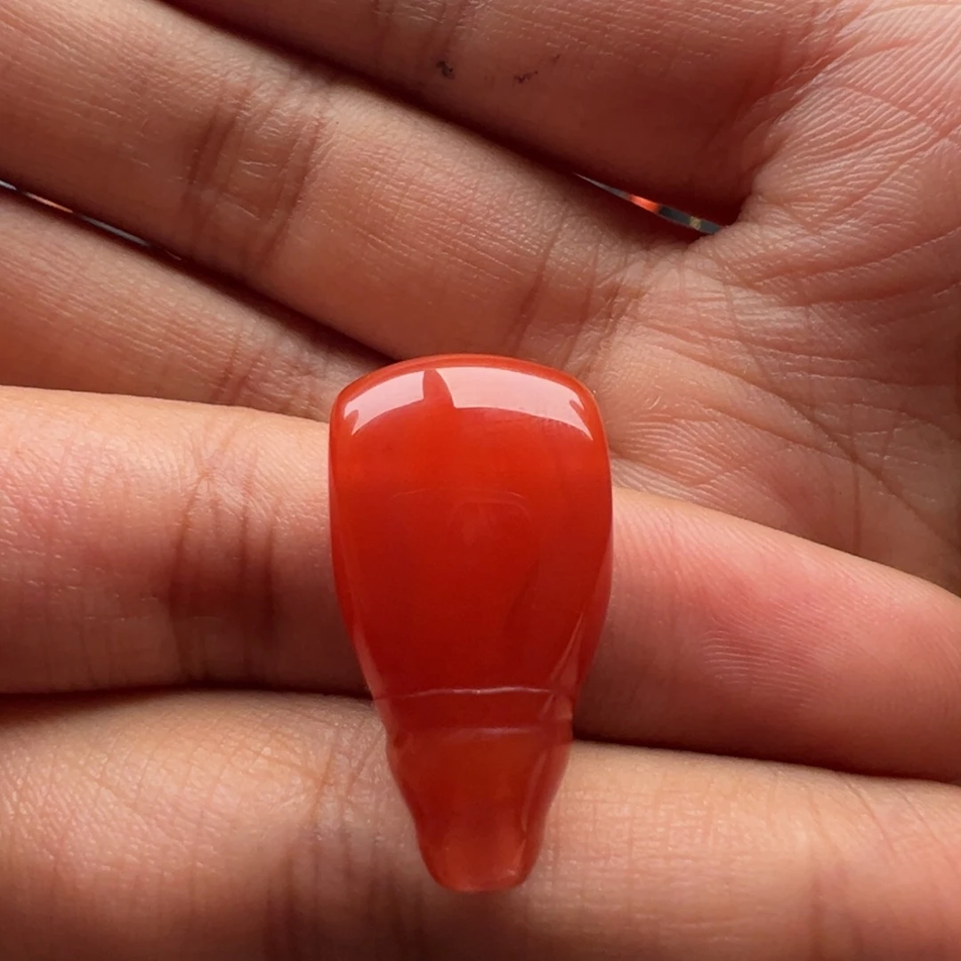 南红玛瑙未镶嵌三通14