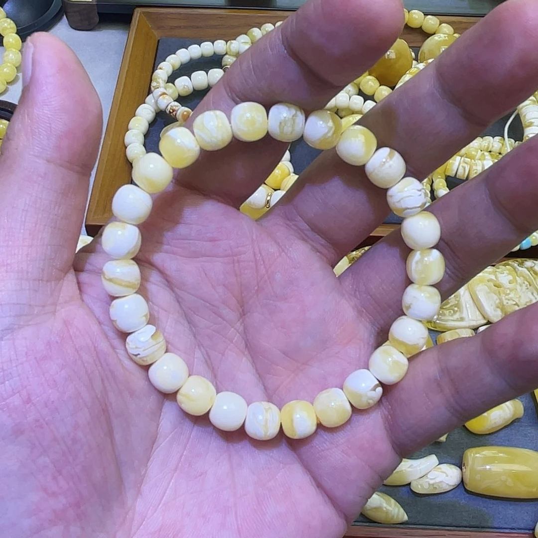 蜜蜡手串未镶嵌J****n8mmmmmm