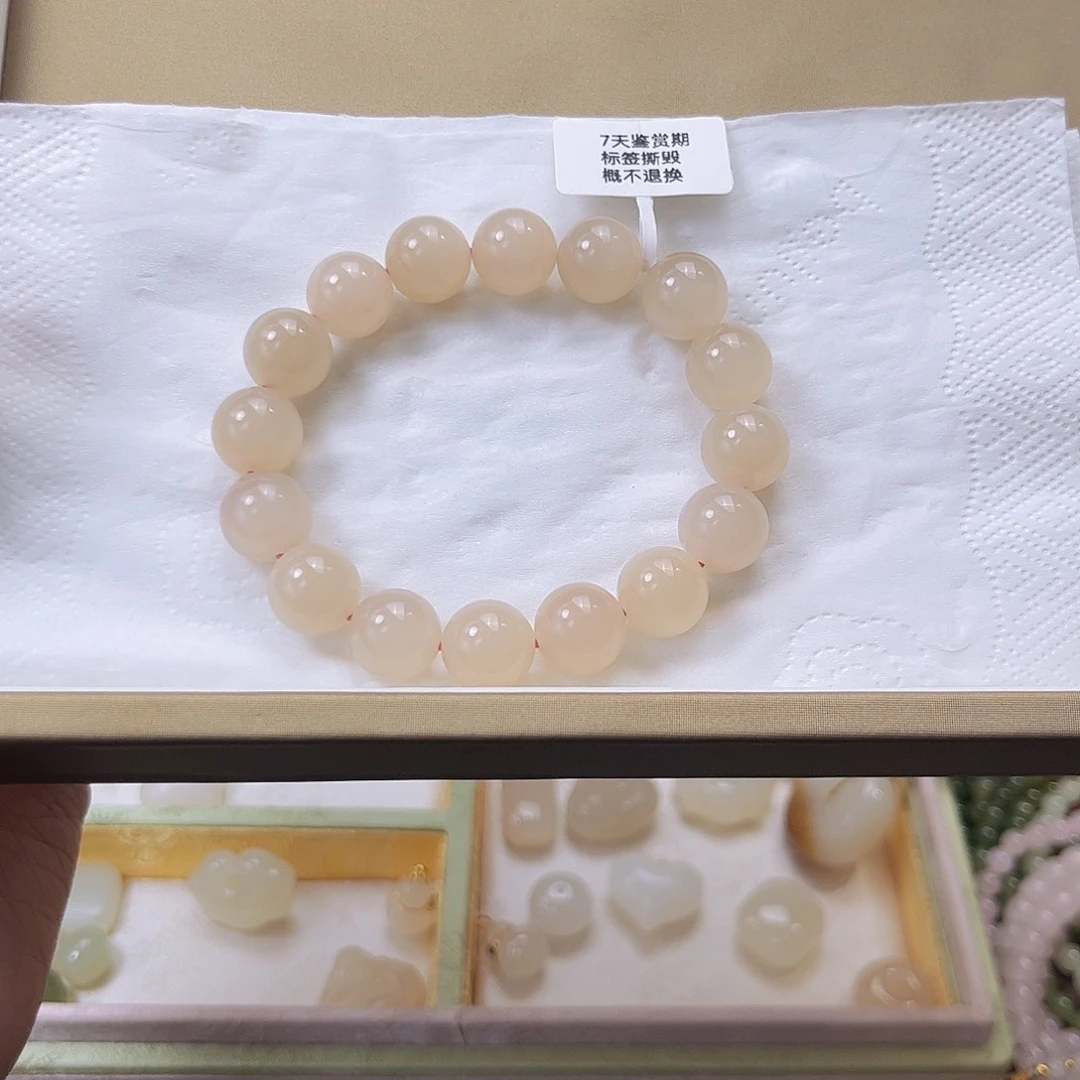 和田玉未镶嵌手串