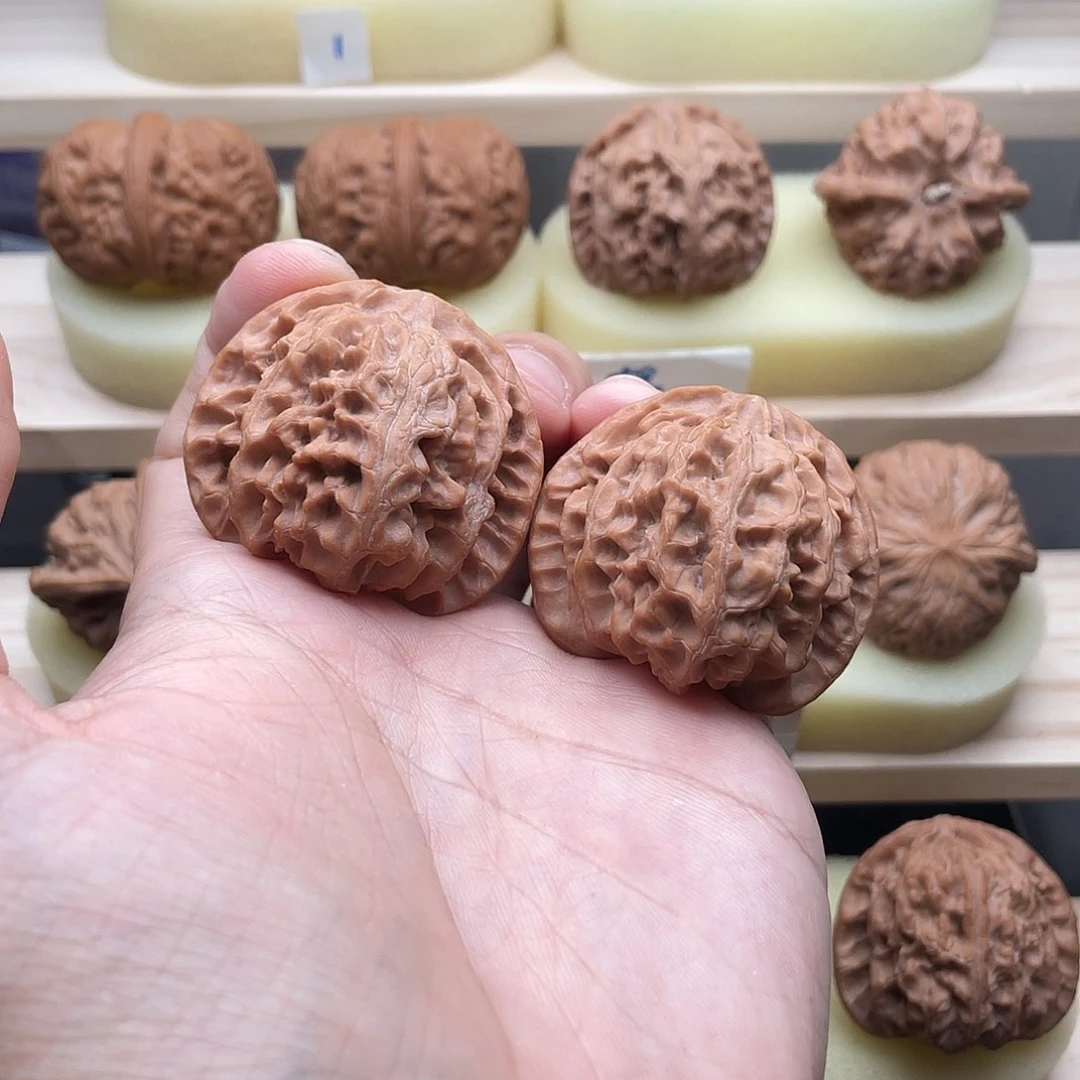 吊坠文玩核桃42全品苹果园