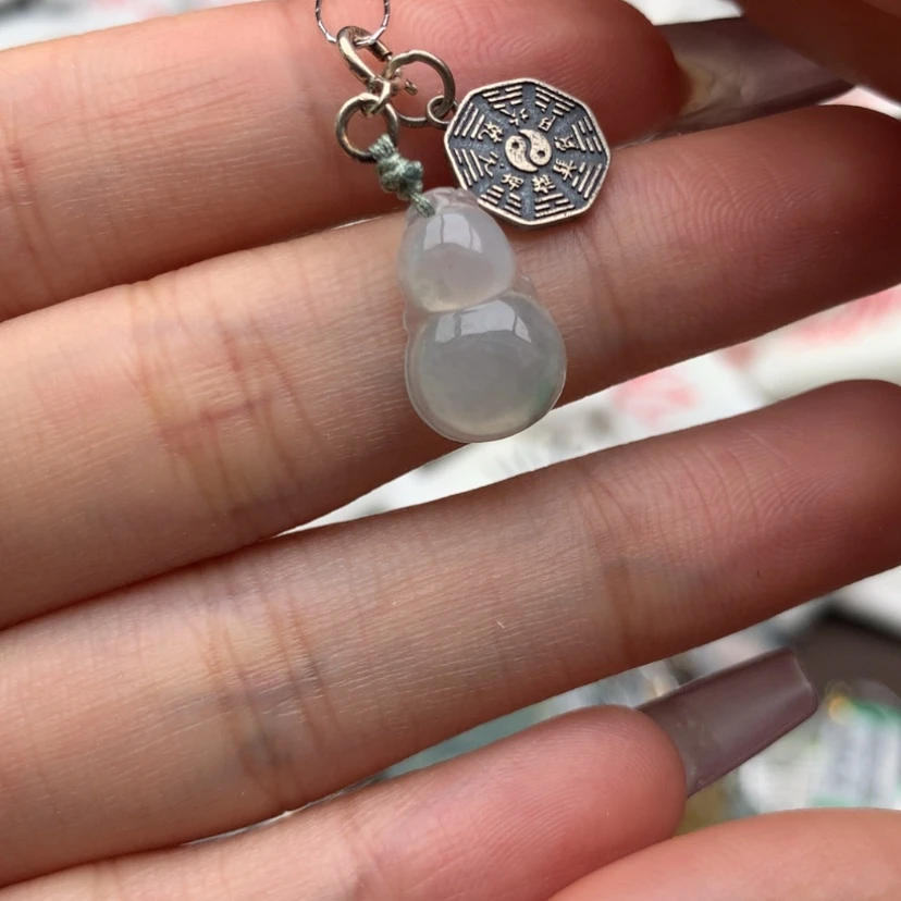 【闪购商品】翡翠挂件银S925镶嵌一