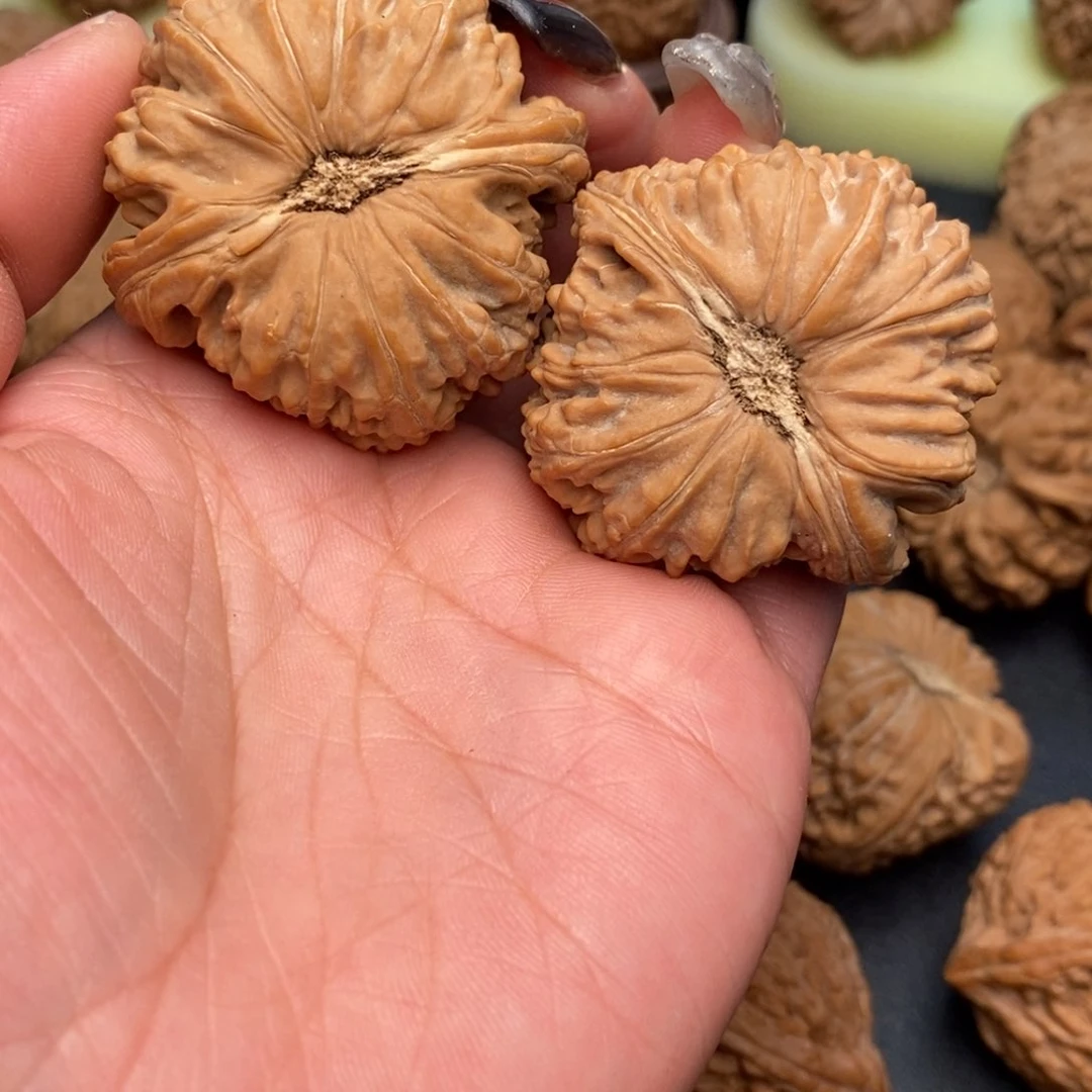 【闪购商品】爱****肉文玩核桃白狮子