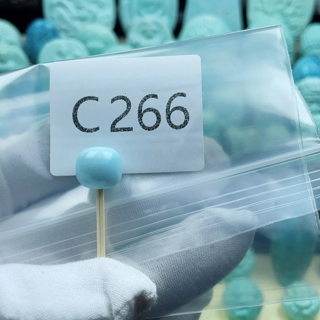 绿松石珠宝奇石未镶嵌马*