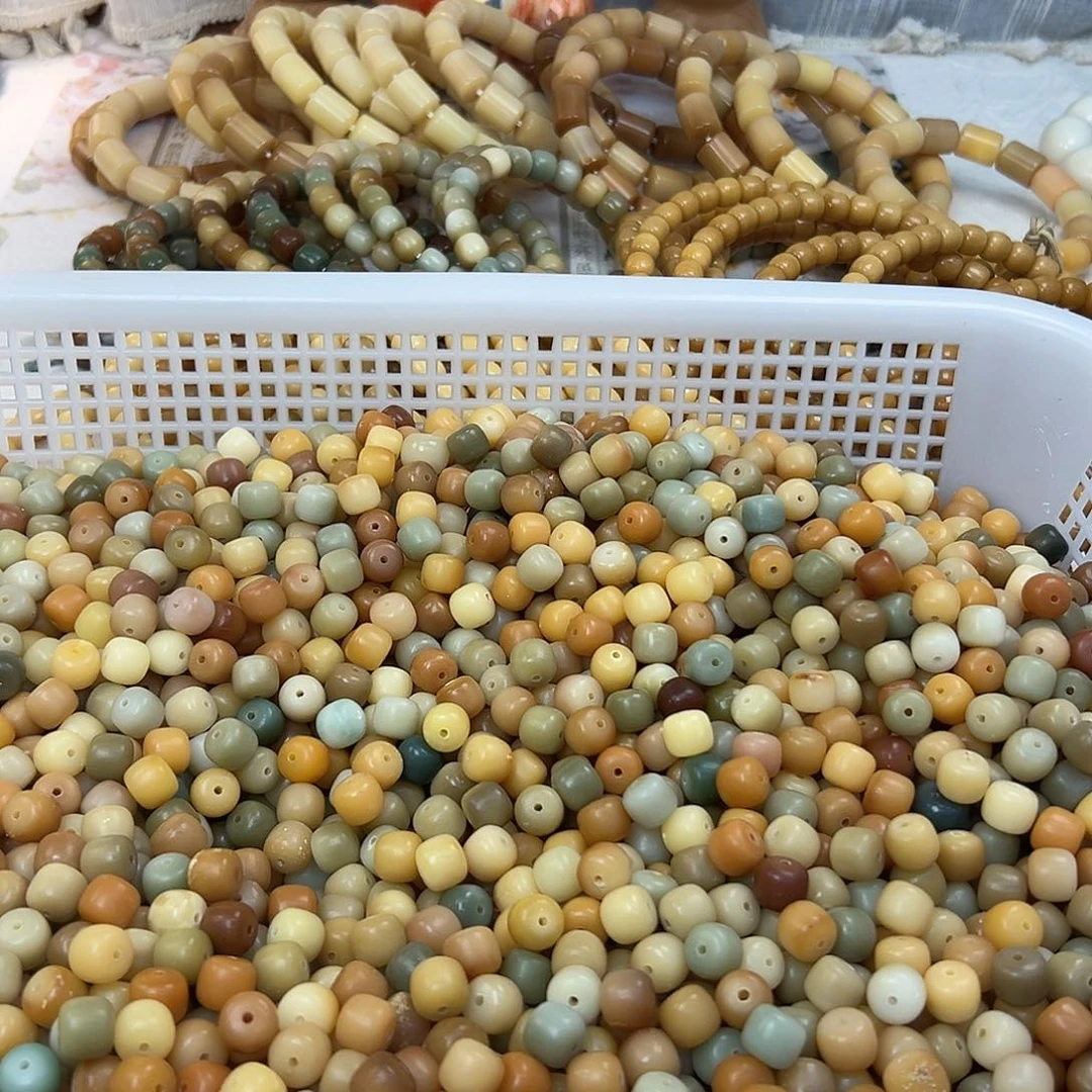 菩提根/象牙果手串小鼻嘎瑕疵30颗2101