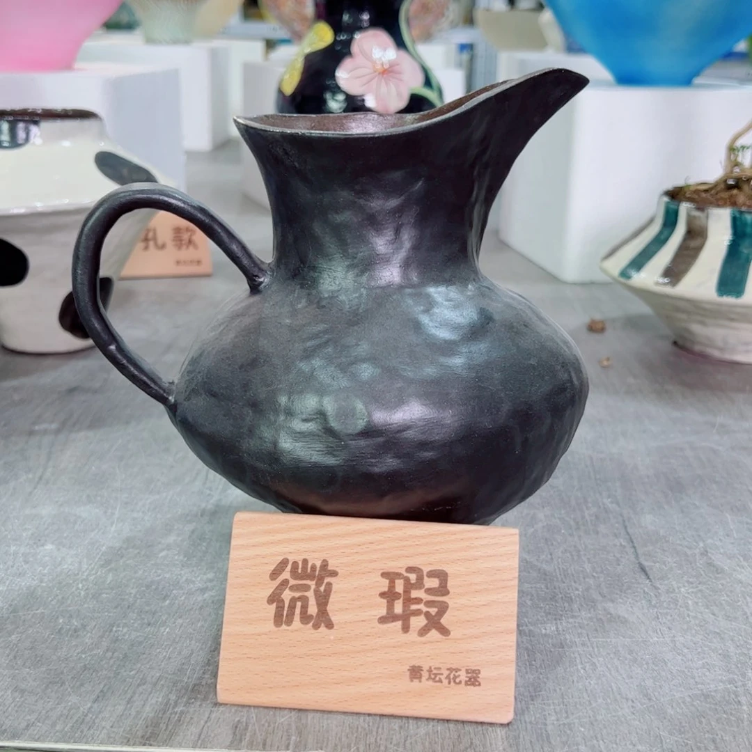 红陶口8高20无孔