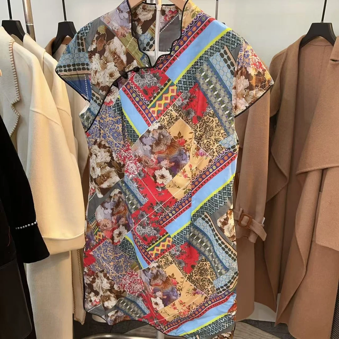 时尚百搭旗袍2593