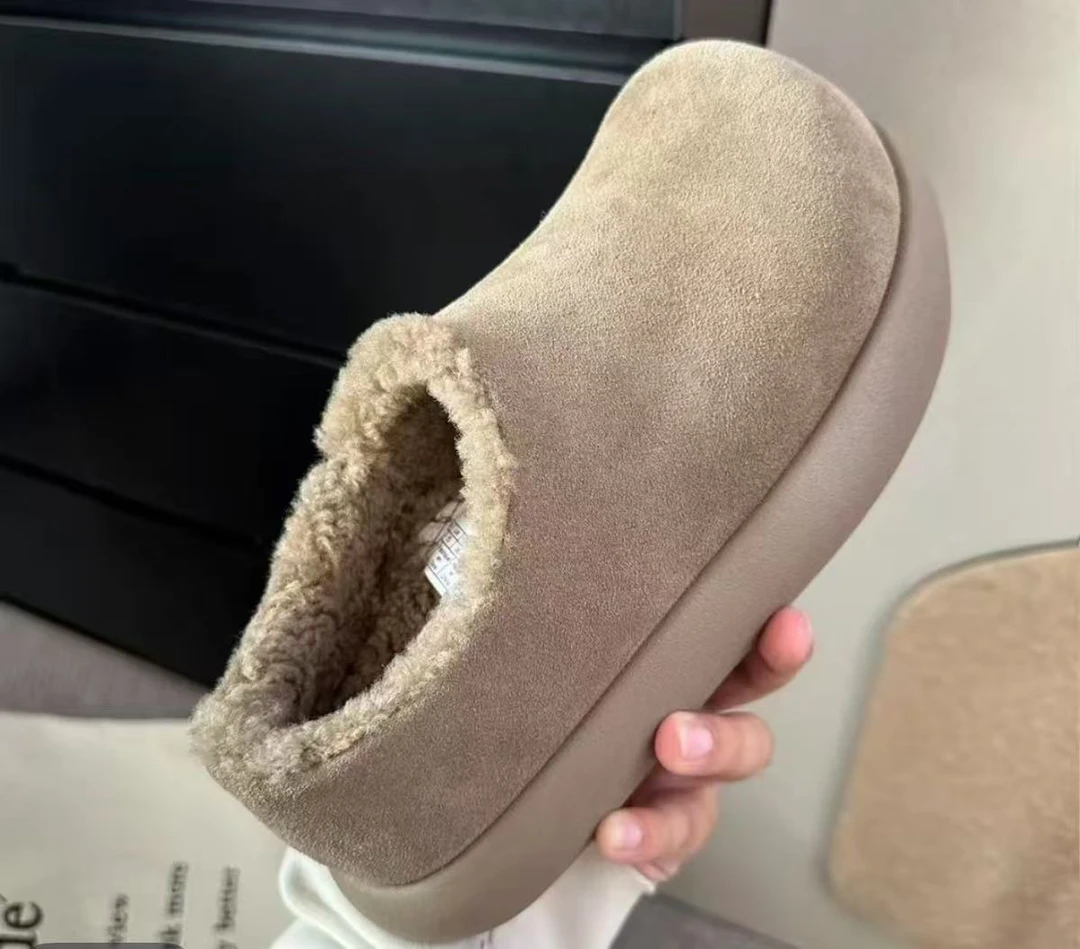 新款小土豆全包勃肯厚底