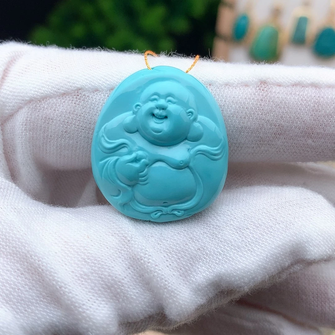 绿松石珠宝奇石未镶嵌