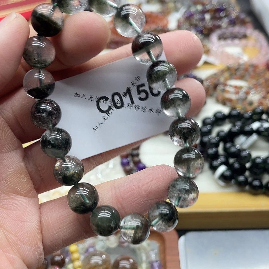 未镶嵌水晶手链天然