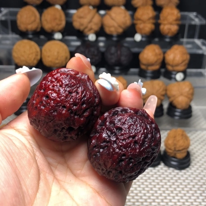 橄榄核吊坠楚*100七彩团凤