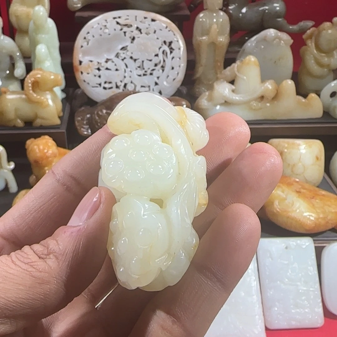 和田玉摆件未镶嵌?***亭