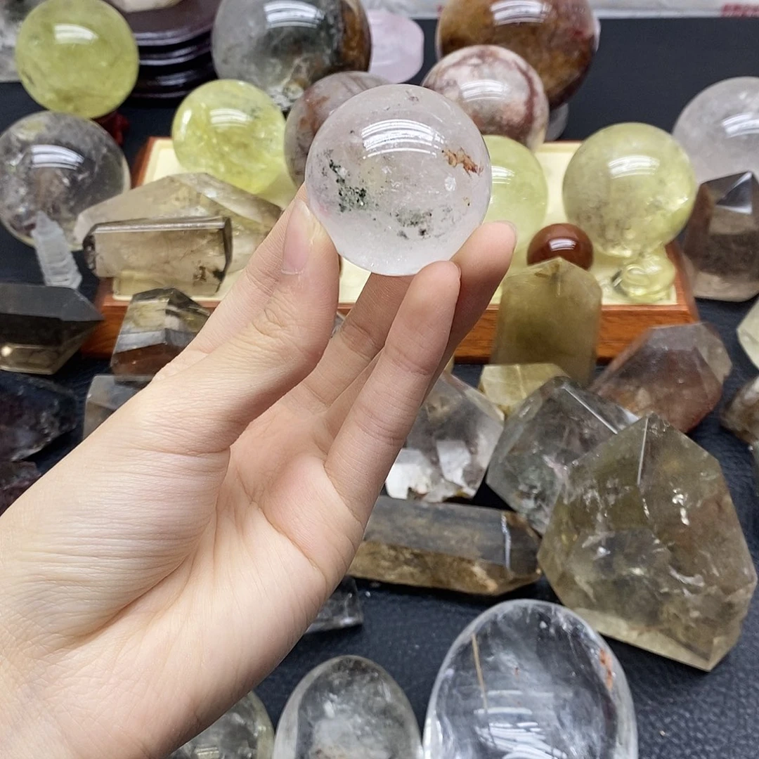 水晶珠宝半成品未镶嵌152水晶石