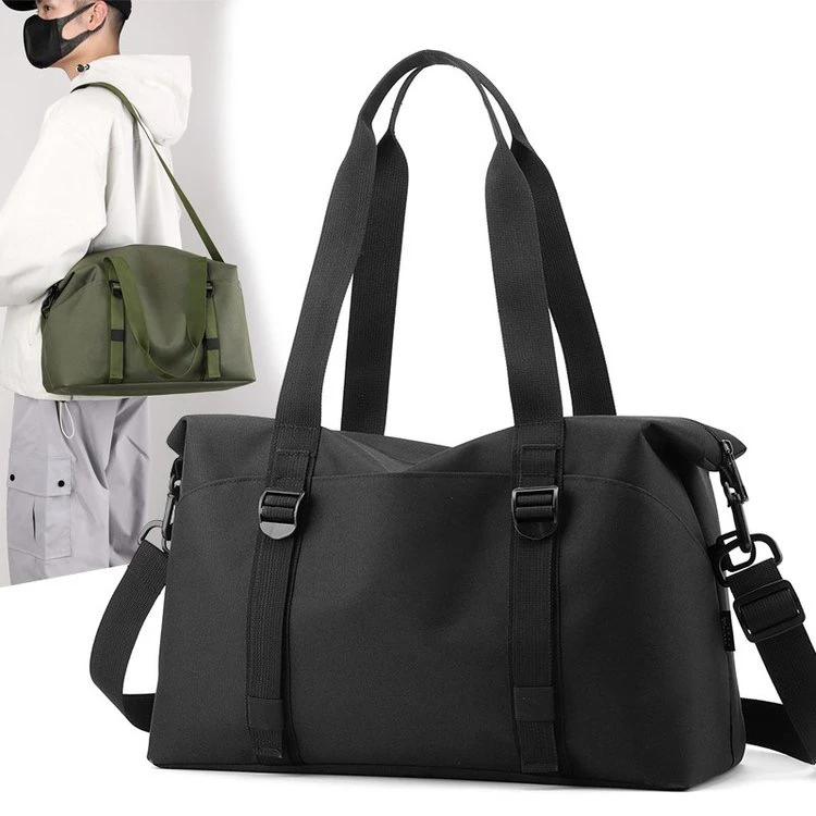 挎包游泳潮流便携斜跨行李包肩包简约健身包女瑜伽包防水时尚