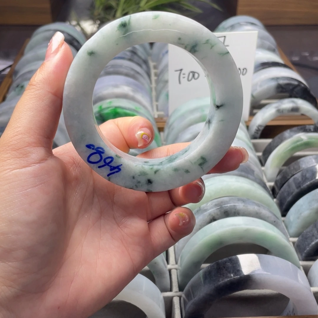 定制翡翠翡翠手镯未镶嵌