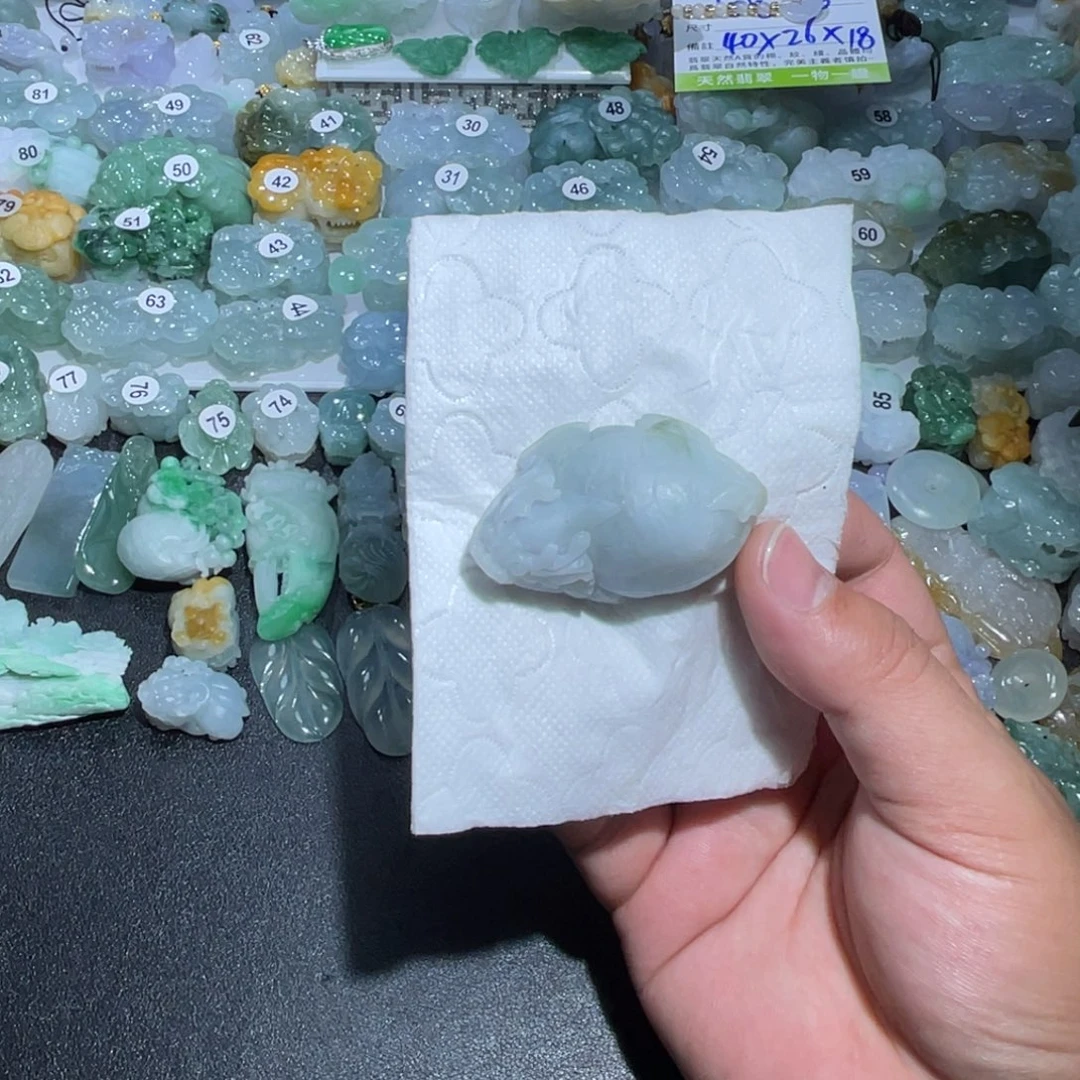 定制翡翠未镶嵌天然