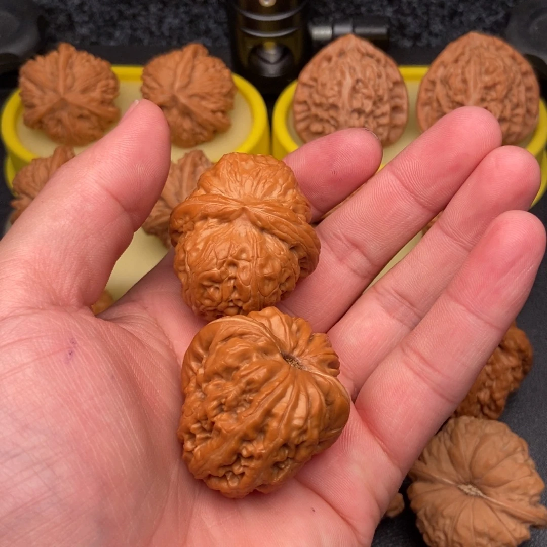 吃***好文玩核桃把件元宝41