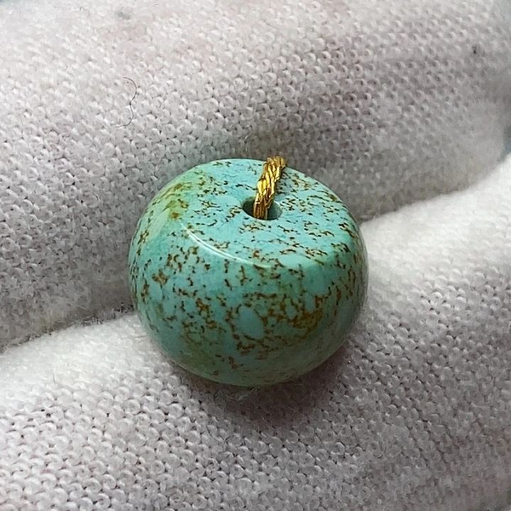 未镶嵌绿松石天然原矿 带武汉地大证书