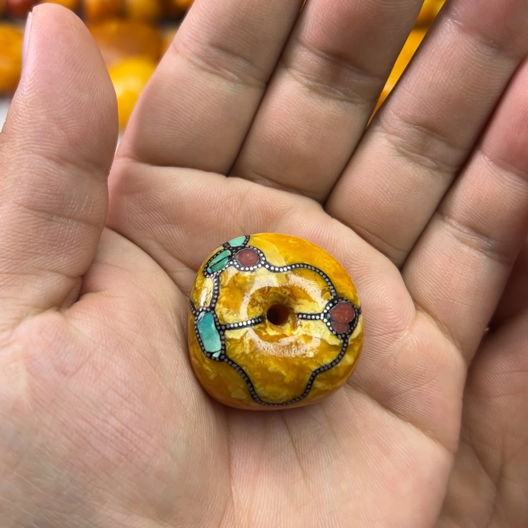 琥珀吊坠(不含链)未镶嵌