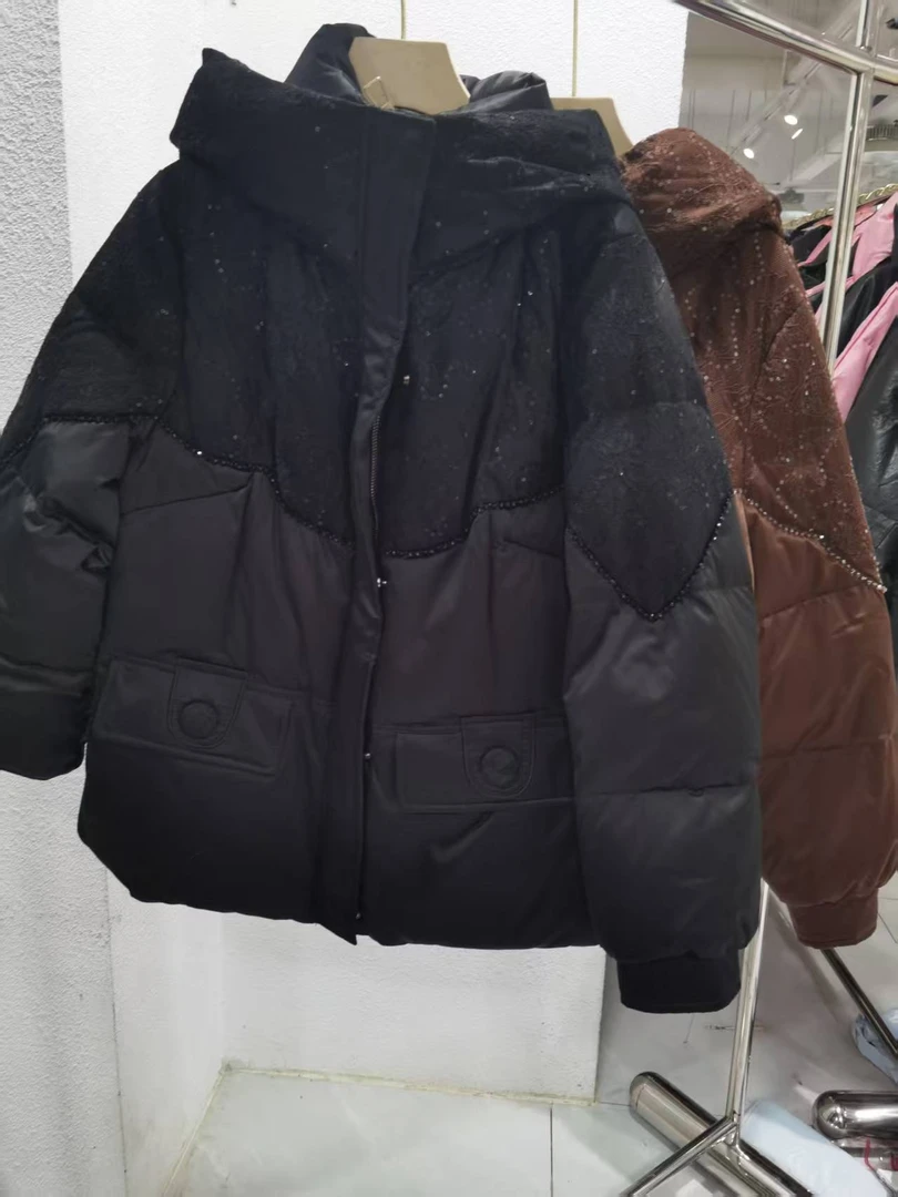 2大码时尚宽松防寒服