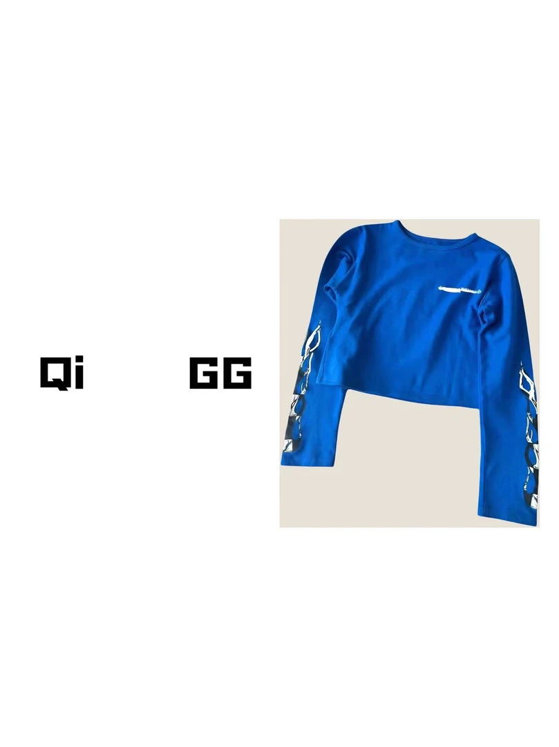 【Qi    GG】Lisa同款短款上衣