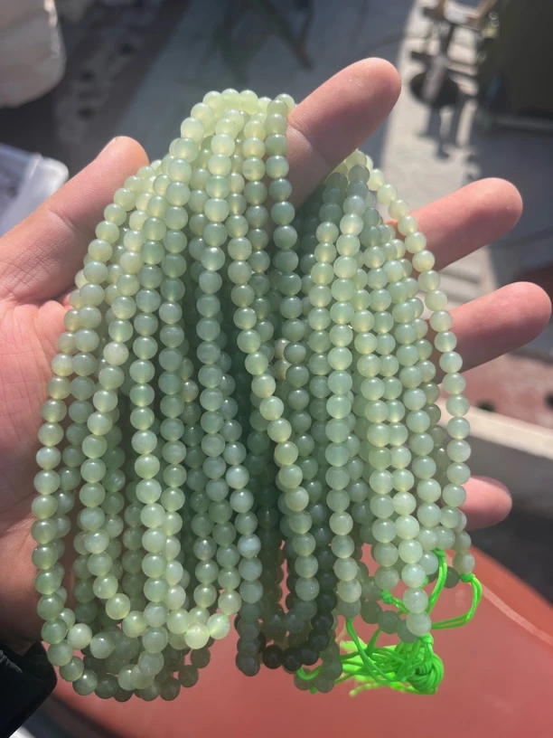 和田玉颈链108毛衣链拍一发一多样性发货