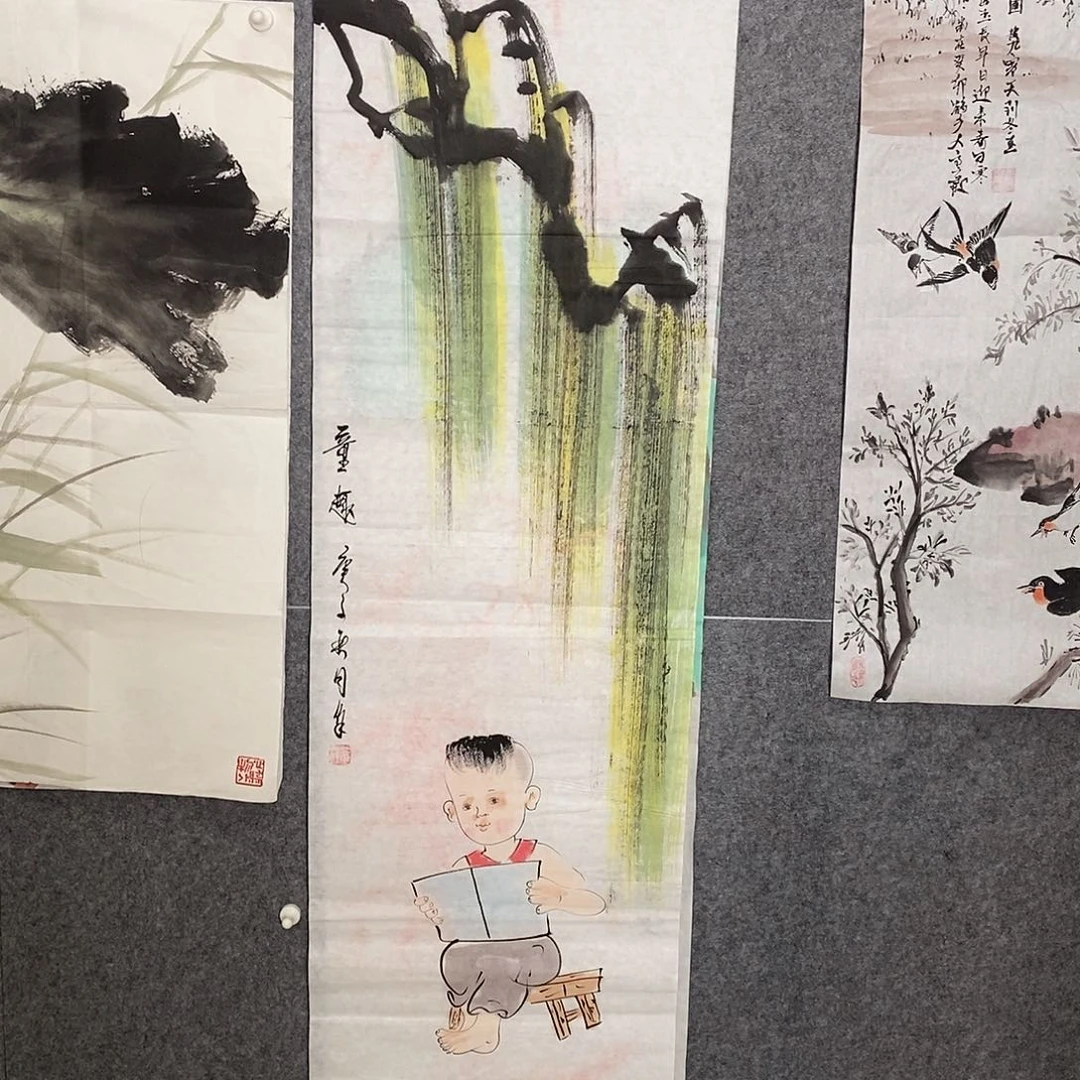 国画手写手绘国画作品55