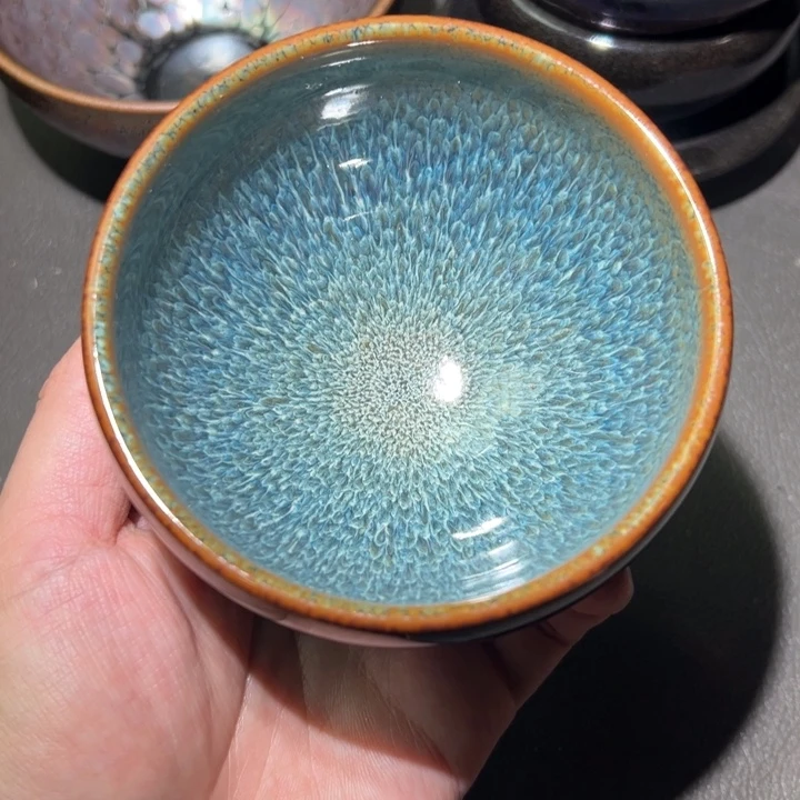 茶盏好想和她谈一下心