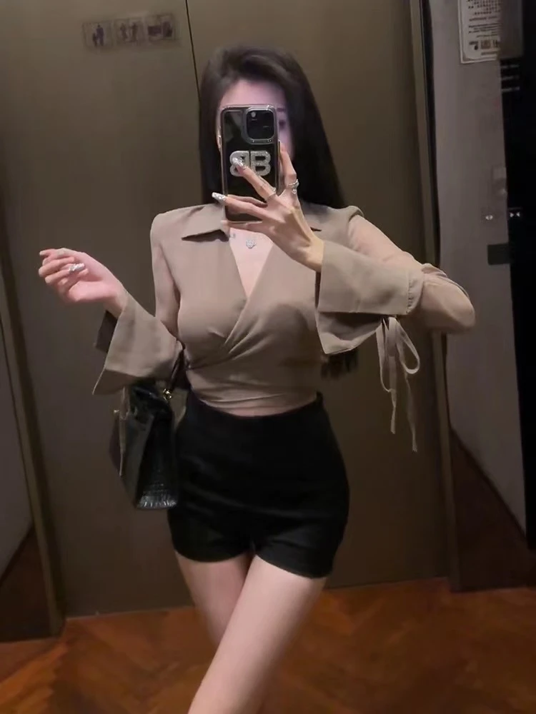 【BI备美腿小短裤】简约百搭黑色高腰弹力修身休闲短裤