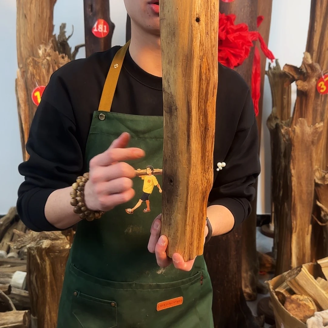 沉香摆件天然沉香原木摆件➕底座