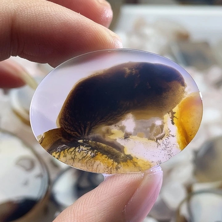 玛瑙/玉髓合金颈饰