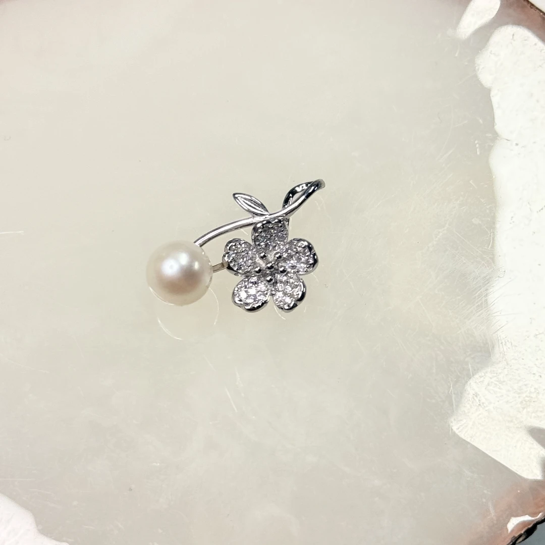 【六六中古】孤品天然海水珍珠s925吊坠ew3599珠子6.7