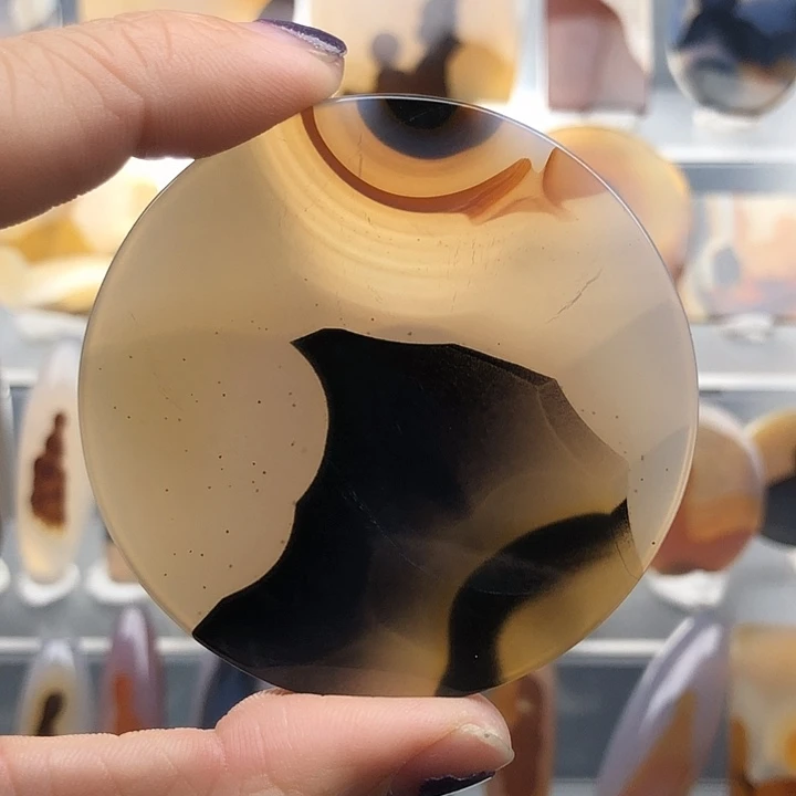 玛瑙/玉髓合金颈饰15