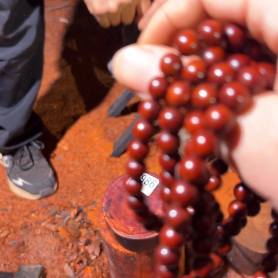 染料紫檀（血檀）0.8/108多圈泥料奶香