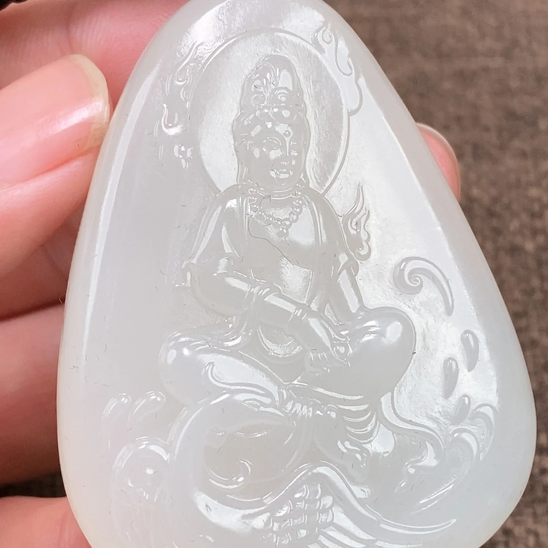 和田玉挂件未镶嵌