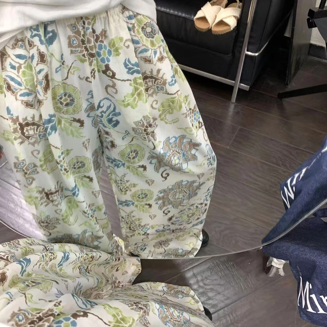 『雨美 Show』7537夏季百搭太阳花裤