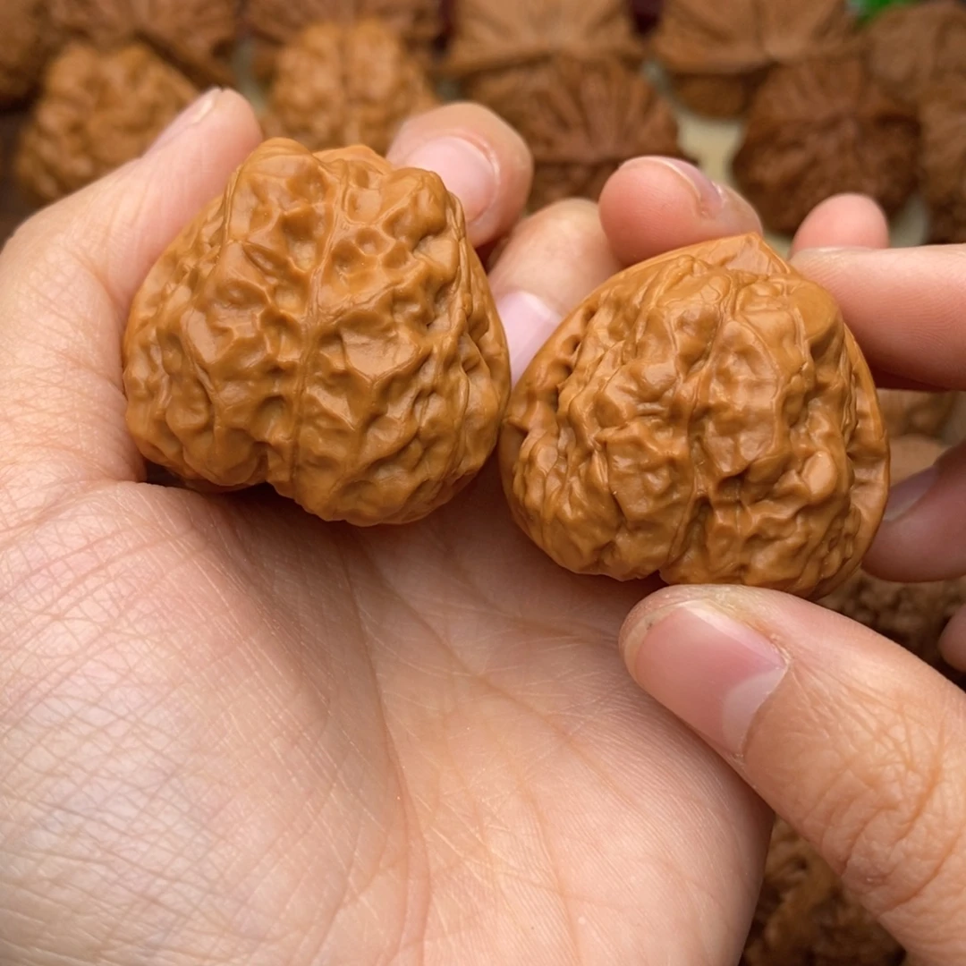 文玩核桃把件162号36/40蛙三角