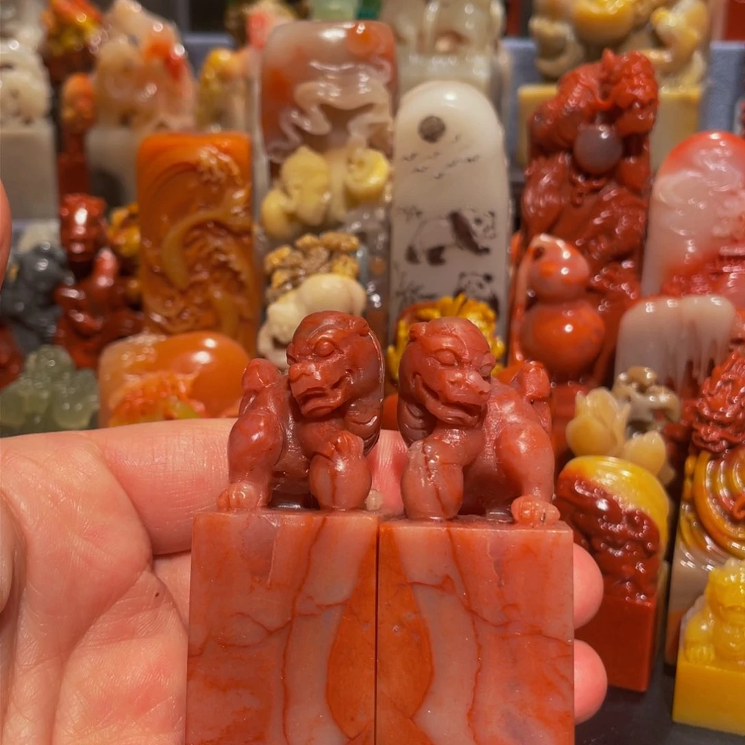 寿山石印石精美寿山