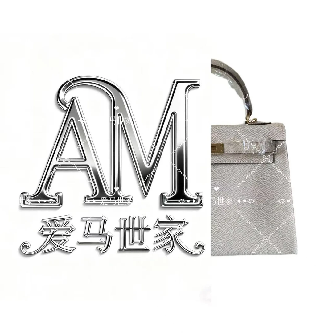 【卡戴杉】早秋新款定制KL28外缝掌纹牛皮女包【白色】34008-1