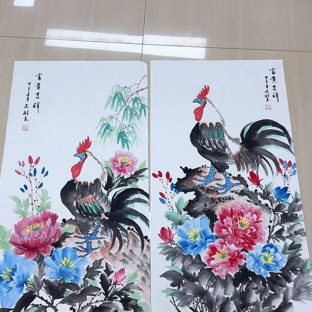 国画陈*福国画作品集一个h