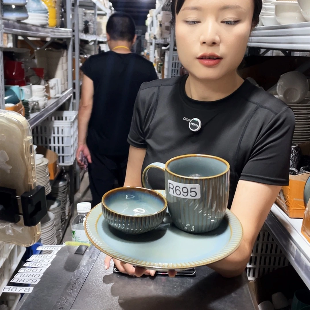 瓷片695            2碗2杯2盘