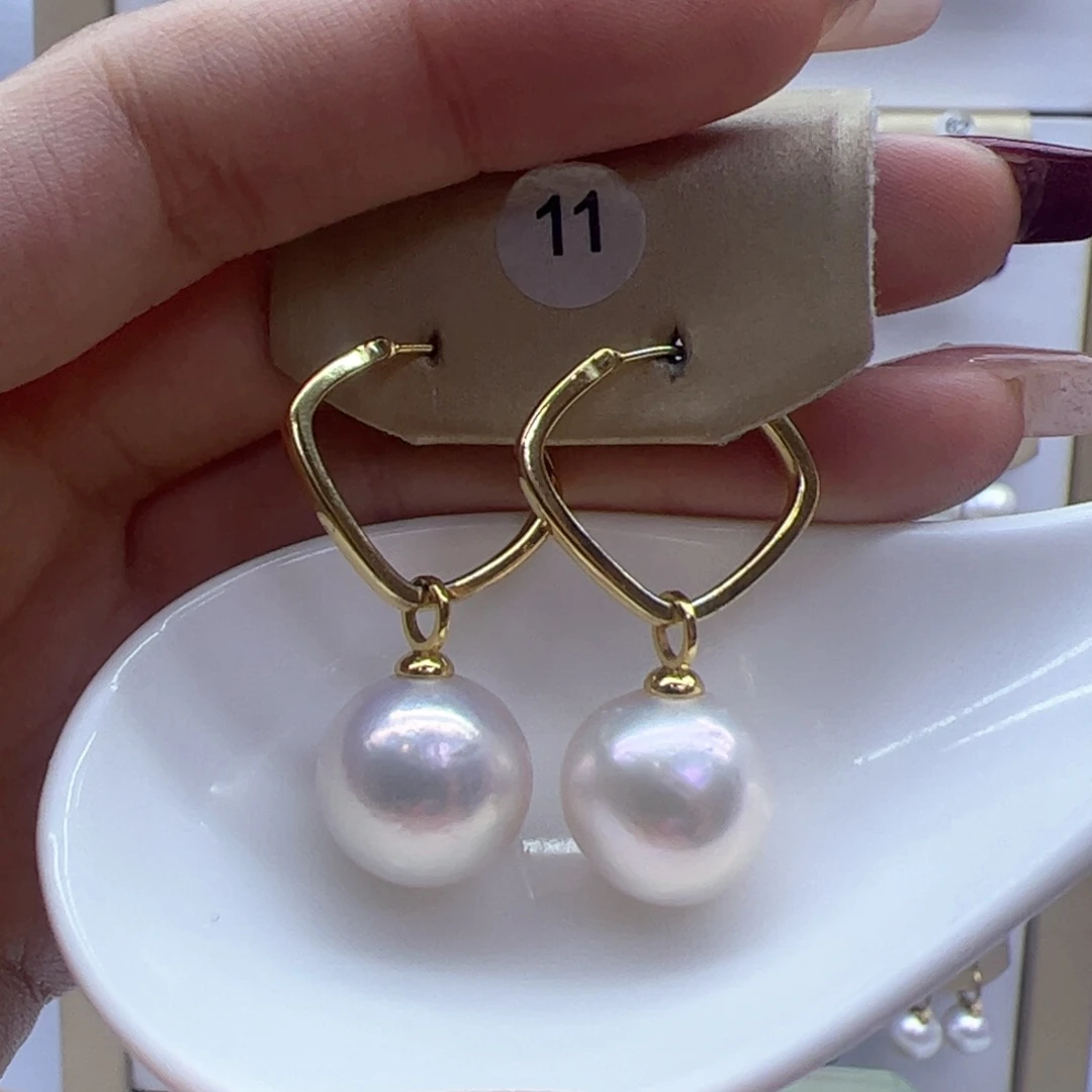 淡水珍珠耳饰未镶嵌