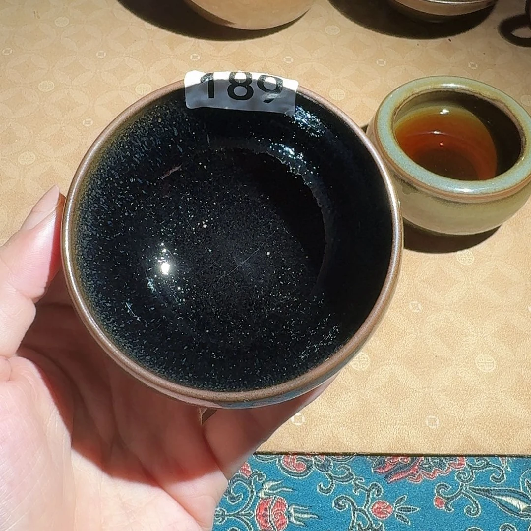 茶盏189福利杯手工柴烧主人杯