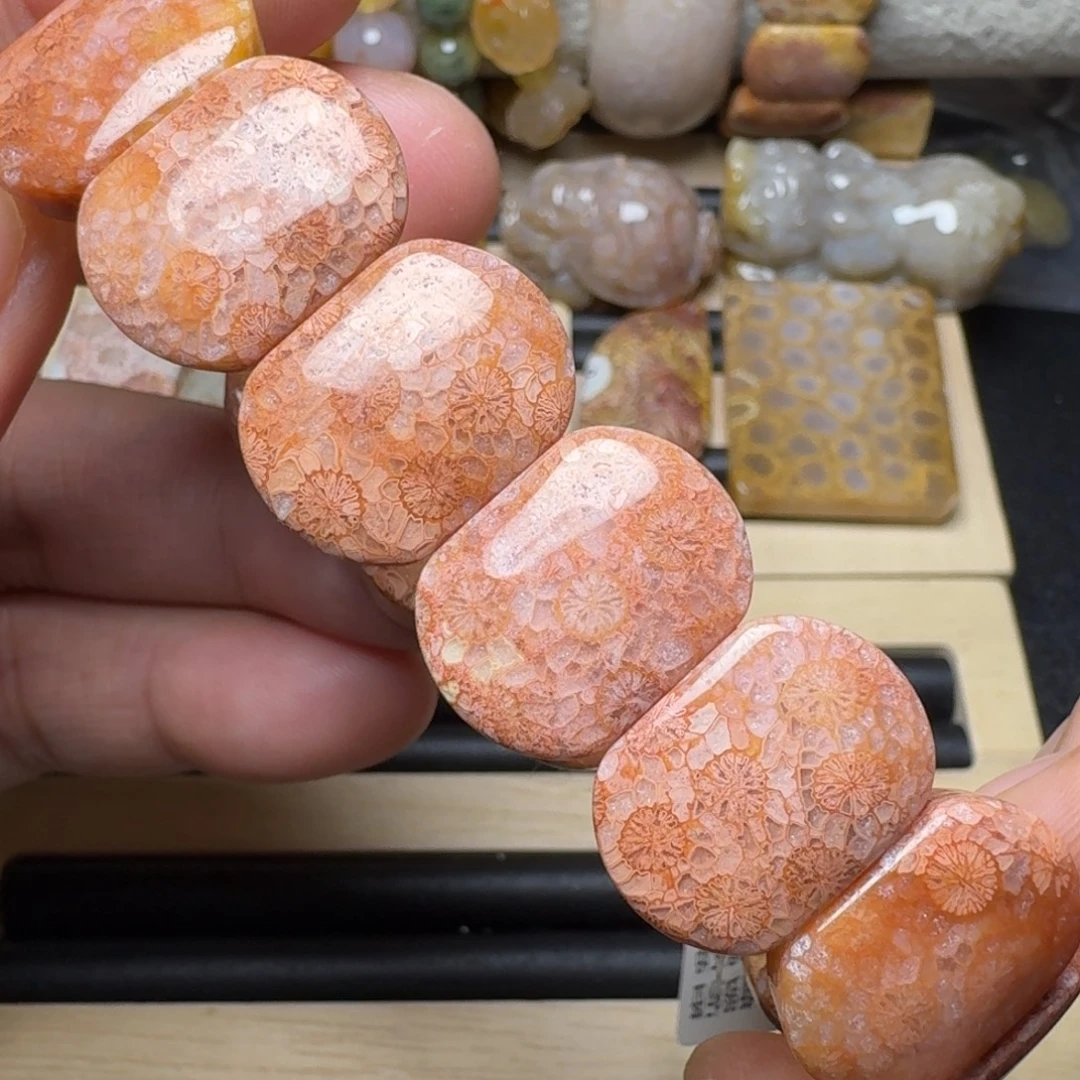 硅化玉未镶嵌纯天然色有机玉石保真色