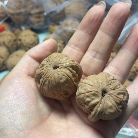 石***头吊坠文玩核桃元宝异形73