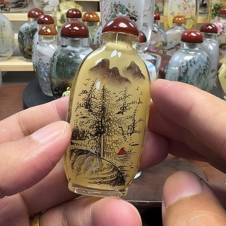 鼻烟壶内画工艺品包邮