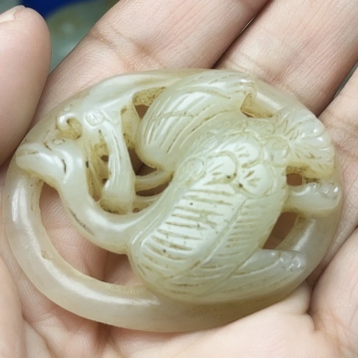 和田玉（青白玉）未镶嵌颈饰